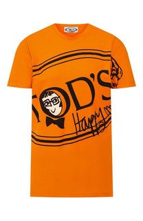 Хлопковая футболка Tods x Alber Elbaz