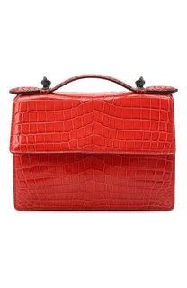 Сумка из кожи крокодила Bottega Veneta