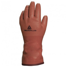 Перчатки, рукавицы перчатки утепленные DELTA PLUS ПВХ на трикотажной основе 10 размер
