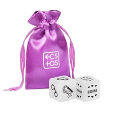 Игра ECSTAS Кубики для двоих 50 оттенков страсти (действия, аксессуар)