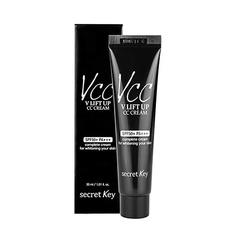 SECRET KEY СС-Крем для лица осветляющий с лифтинг-эффектом V LIFT UP CC CREAM SPF50+ PA+++