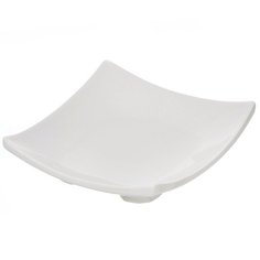 Блюдо керамика, квадратное, 20 см, белое, Грейс, Daniks, Y4-3748