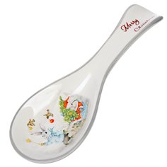 Подставка для ложки, доломит, фигурная, Daniks, Зимние забавы