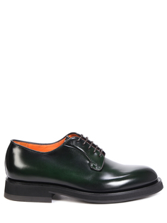 Дерби кожаные Santoni