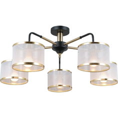 Люстра Потолочная люстра Illumico IL0337-5CSQ-79 BK AB