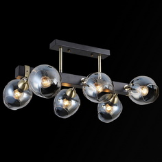 Люстра Потолочная люстра Illumico IL9736-6CSQ-79 BK AB