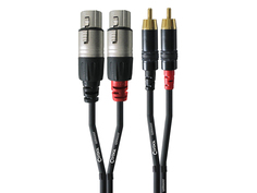 Аксессуар Cordial CFU 1.5 FC RCA - XLR F 1.5m Black
