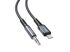 Аксессуар Acefast MFi C1-06 Lightning - DC3.5 Grey 6974316280590