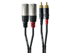 Аксессуар Cordial CFU 1.5 MC RCA - XLR M 1.5m Black