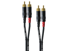 Аксессуар Cordial CFU 0.9 CC RCA - RCA 0.9m Black