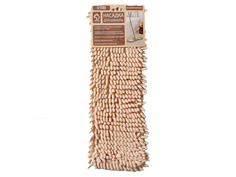 Насадка для плоской швабры Доляна Пастель 43x13cm Beige 7687138