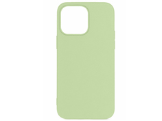 Чехол DF для APPLE iPhone 14 Silicone Light Green iCase-30