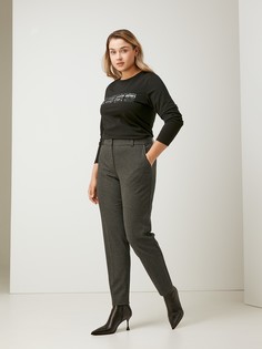 Брюки прямые из трикотажа (48) Lalis