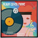 Рамка для виниловой пластинки Record Pro PRO 33х33см GK-R65