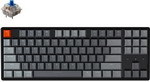 Клавиатура беспроводная Keychron K8, TKL, алюминиевый корпус, RGB подсветка, Gateron Blue Switch (K8J2)