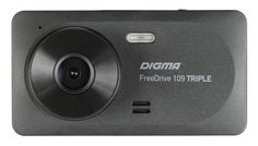 Видеорегистратор автомобильный Digma FreeDrive 109 TRIPLE