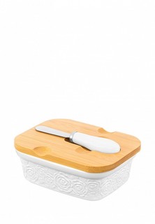 Масленка Elan Gallery Розы, 390 мл