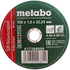 Отрезной круг по нержавейке Metabo