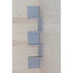 Настенная угловая полка Граникум