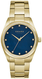 fashion наручные женские часы Obaku V263LXGLSG. Коллекция Chili