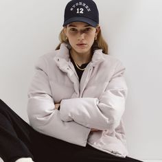 Пуховик укороченный из шерсти 12 STOREEZ