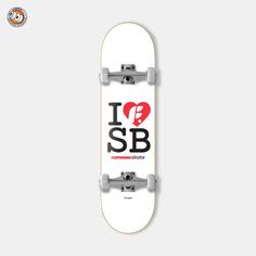 Скейтборд в сборе FOOTWORK I LOVE SB