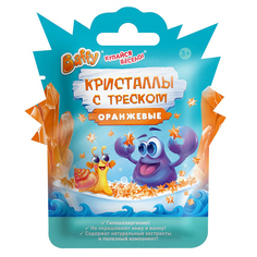 Кристаллы с треском для ванной BAFFY детские 3+ оранжевый 10 г