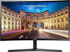 Монитор Samsung 23.5" C24F396FHI черный (LC24F396FHICUZ)