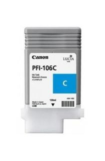 Картридж струйный Canon PFI-106 C 6622B001 голубой для Canon для iPF6300S/6400/6450