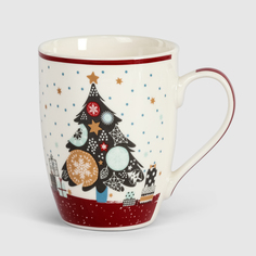 Кружка Mercury Christmas time 340 мл в ассортименте
