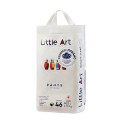 Подгузники детские Little Art l 9-12 кг, 46 шт