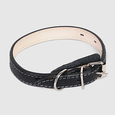 Ошейник Dogger классика двойной черный 15 мм