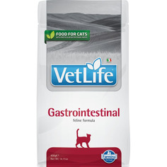 Корм для кошек Farmina Vet Life Gastrointestinal при заболеваниях желудочно-кишечного тракта 400 г