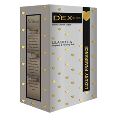 Мыло кусковое мыло DEXCLUSIVE Lila Bella Bergamot&Powdery Rose 4шт 100г