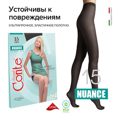 CONTE ELEGANT Колготки женские NUANCE 15 den р.2, nero