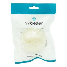 Спонж для лица VVBETTER Конжаковый спонж для лица
