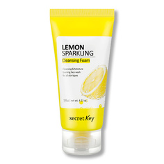 Пенка для снятия макияжа SECRET KEY Пенка для умывания с экстрактом лимона LEMON SPARKLING Cleansing Foam 120