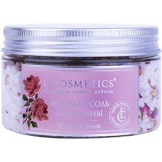 Соль для ванны LCOSMETICS Морская соль мертвого моря для ванн с сухоцветами "Чайная роза" 300 L'cosmetics