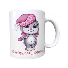 Кружка керамика, 350 мл, Кролик, МФК, MFK09091