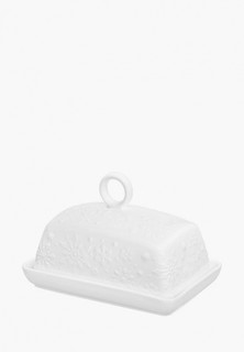 Масленка Elan Gallery 13,5х9х8 см Снежинки