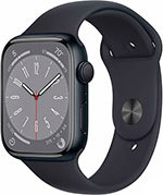 Умные часы Apple Watch Series 8 GPS 45mm Midnight Aluminium Case With Midnight Sport Band MNUL3LL/A
