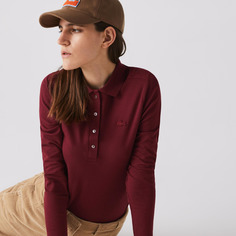 Женское поло Lacoste из эластичного хлопка