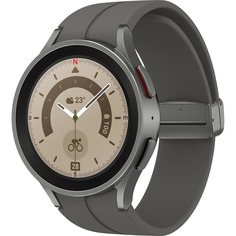 Смарт-часы Samsung Galaxy Watch5 Pro 45 мм (SM-R920NZTAMEA) серый титан