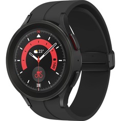 Смарт-часы Samsung Galaxy Watch5 Pro 45 мм чёрный титан