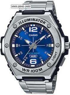 Японские наручные мужские часы Casio MWA-100HD-2AVEF. Коллекция Analog