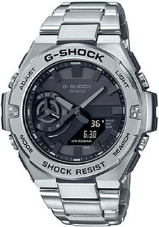 Японские наручные мужские часы Casio GST-B500D-1A1ER. Коллекция G-Shock