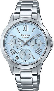 Японские наручные женские часы Casio SHE-3516D-2AUEF. Коллекция Sheen