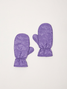 Непромокаемые стеганые варежки для девочек (фиолетовый, 9-12 YEARS) Sela