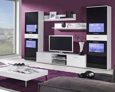 Гостиная Зара-5 МДФ Фиеста Эко