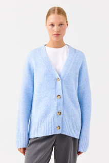 жакет женский Кардиган шерстяной oversize на пуговицах Befree